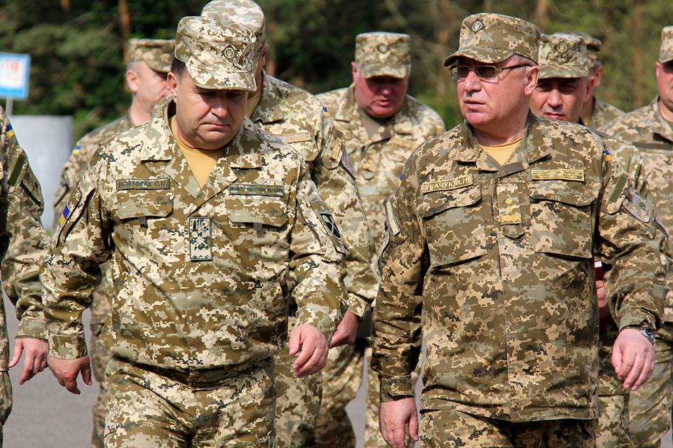 Міністр оборони Полторак відвідав Яворівський полігон