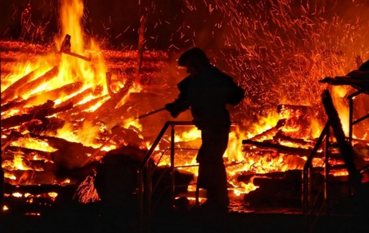 На Яворівщині в пожежі загинув чоловік