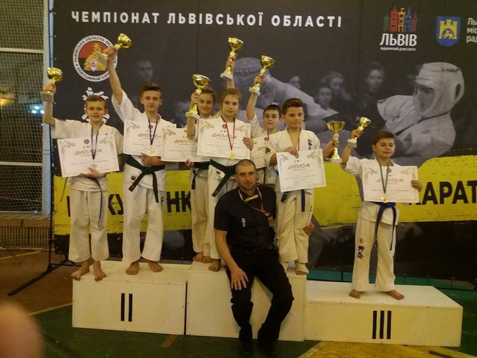 Спортсмени з Яворівщини здобули призові місця у Чемпіонаті Львівської області з карате