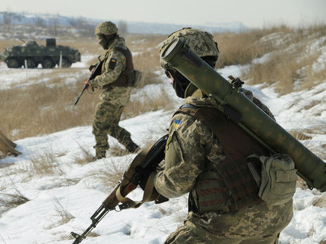 Окупанти п’ять разів обстріляли позиції українських військових