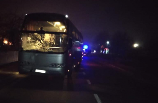 На Яворівщині водій автобуса на смерть збив чоловіка
