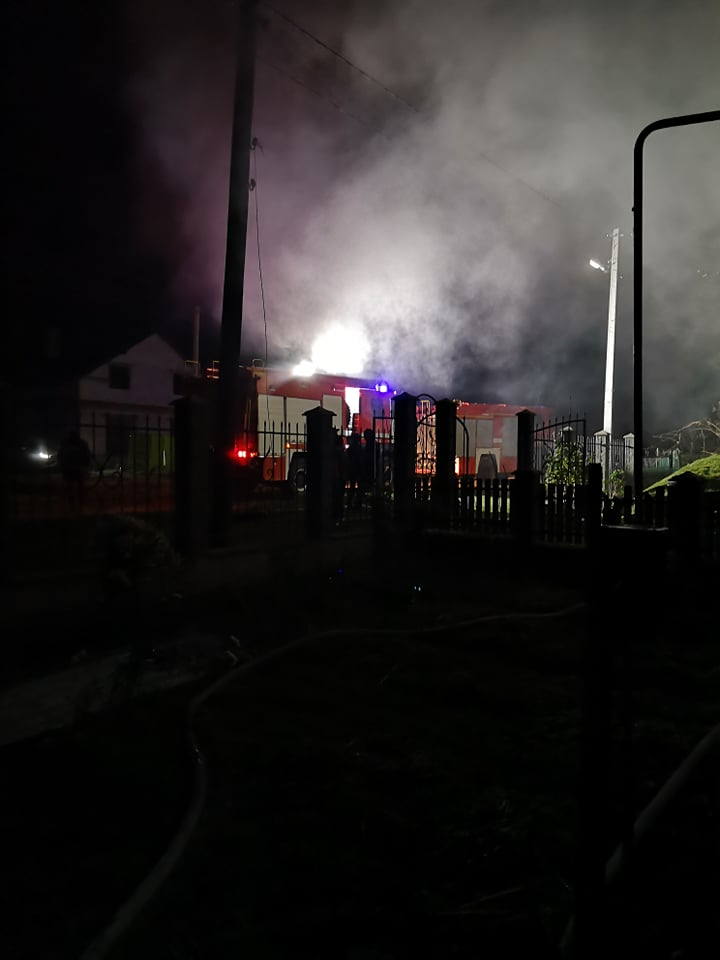 На Яворівщині згорів житловий будинок