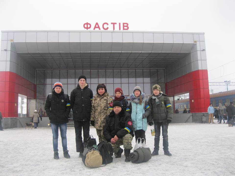 Молодіжна команда УНСО Яворова на всеукраїнському військово-спортивному турнірі